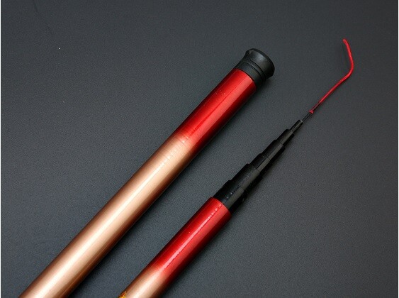 Ultra-short Fishing Rod Fiberglass Telescopic Fishing Pole Freshwater1.8M-3.6M