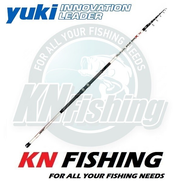 YUKI MULTIPLA SEA MAX1 Beach Casting Fishing Telescopic Rod 4.00m 30gr-120gr