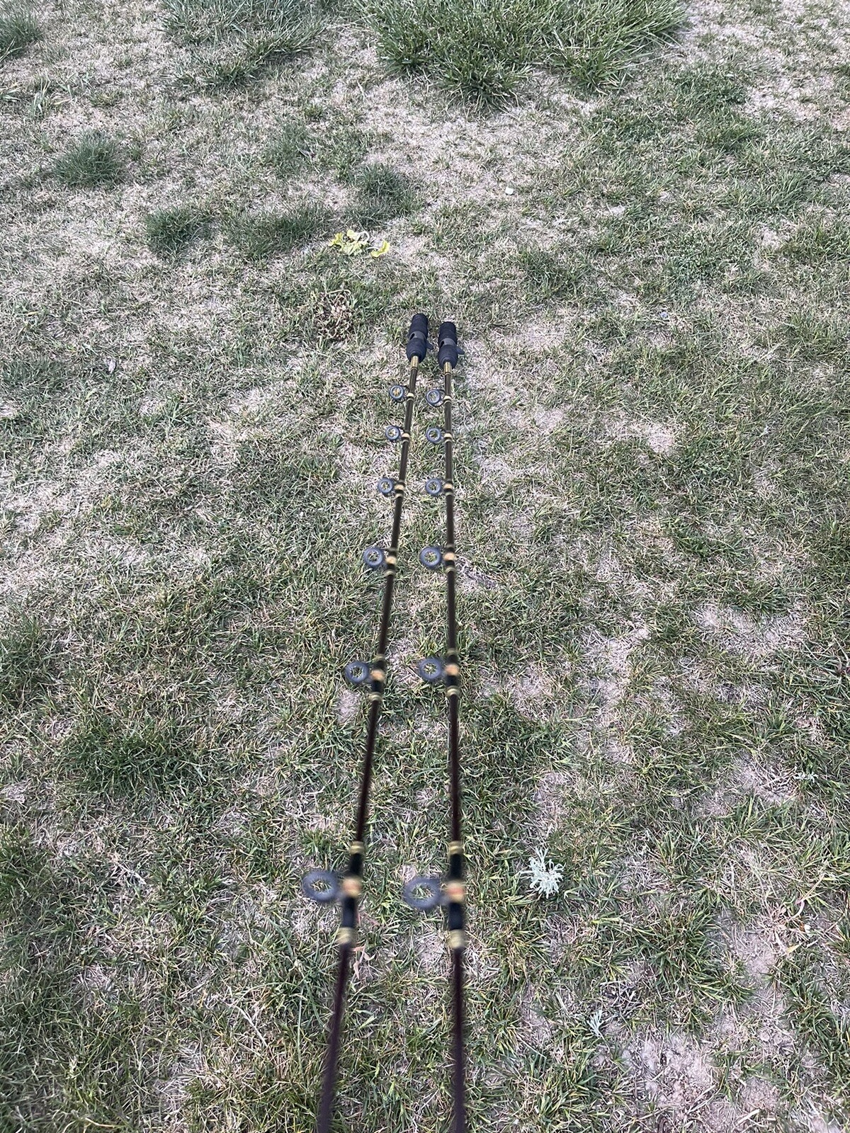 Pair (2) Custom Built “Rods By Raugh” 98 Excellent Casting Baitcast 6’3” Fuji