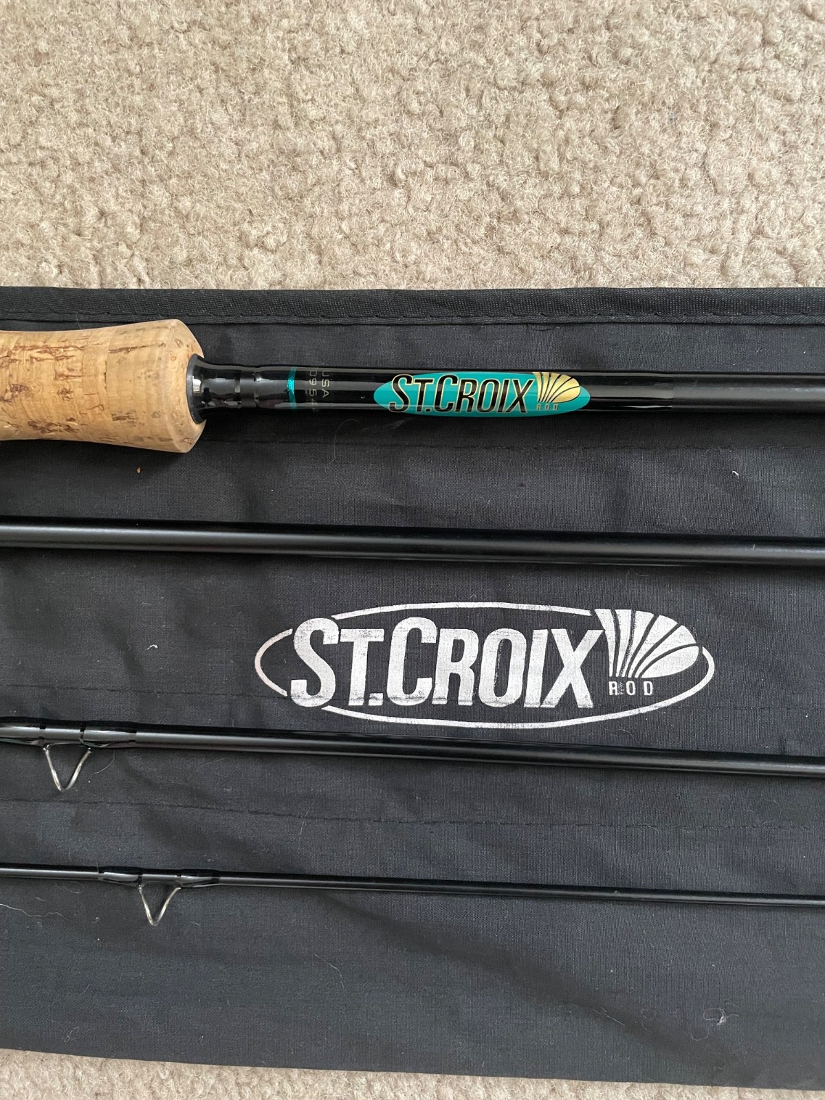 St Croix Premiere 908.4 Flyrod & Orvis Clearwater Large Arbor IV fl