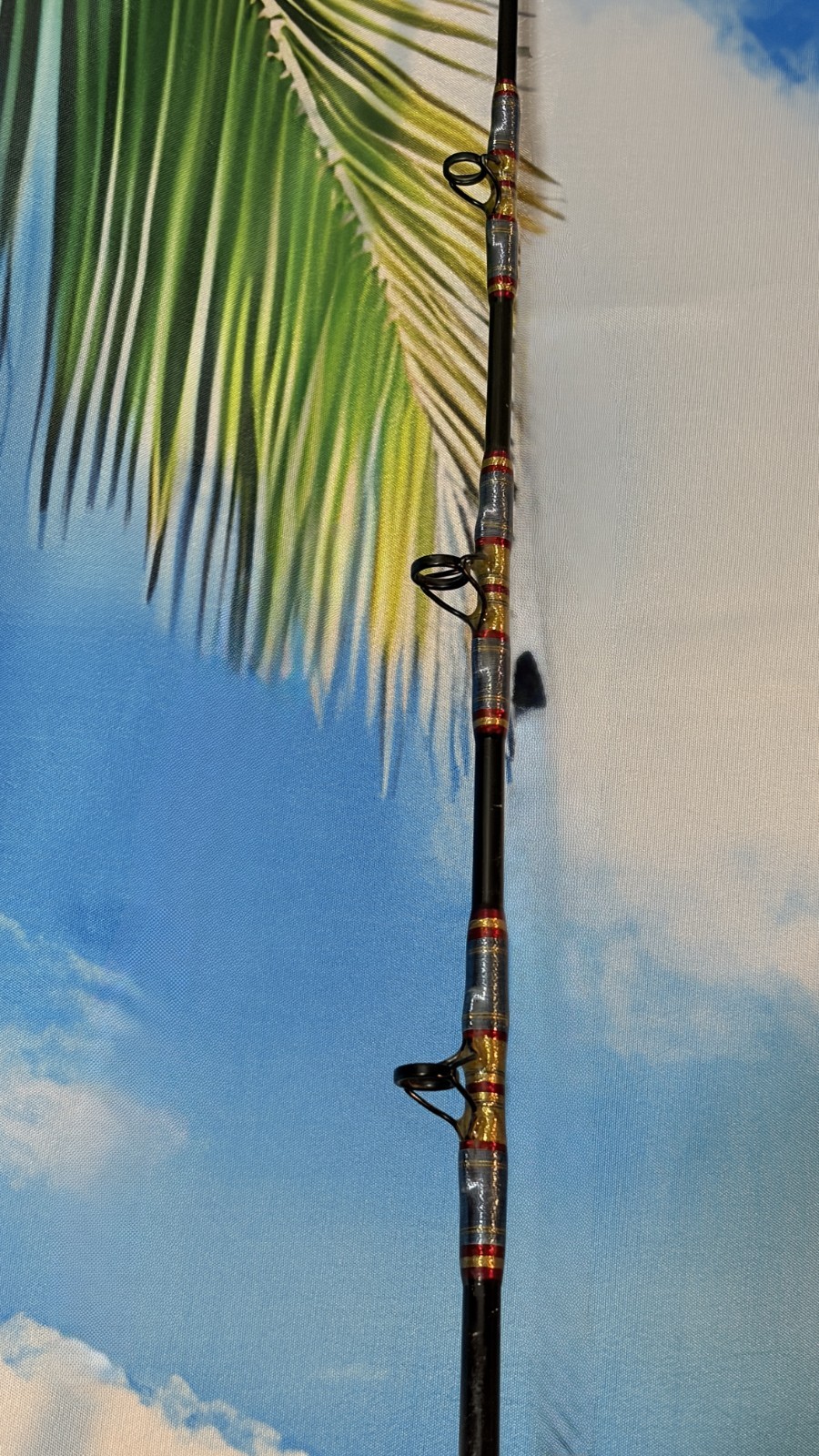 Calstar BT665XH To Custom Longfin Tuna Rod 40-100lb 80″ AFTCO Mike Portz