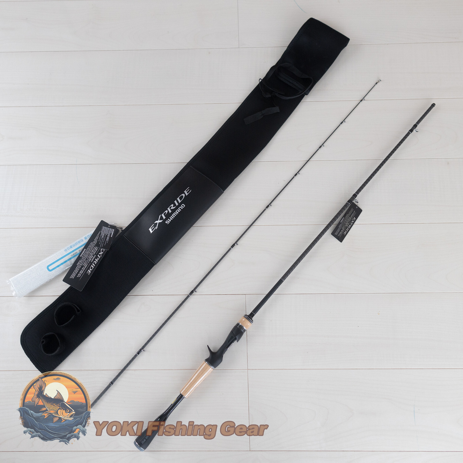 Shimano 22 Expride 170M-G/2 Baitcasting Rod for Bass-Watch Our Product Video