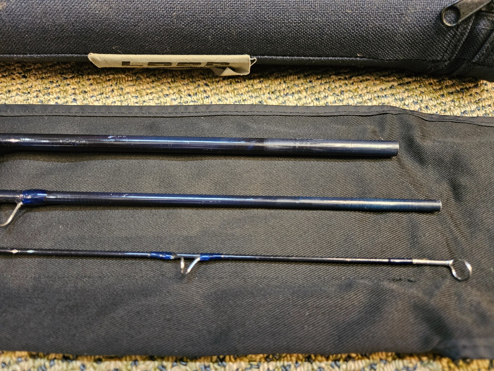 LOOP Blue Line 10′ #7 3pc Fly Fishing Rod Blueline with bag and tube