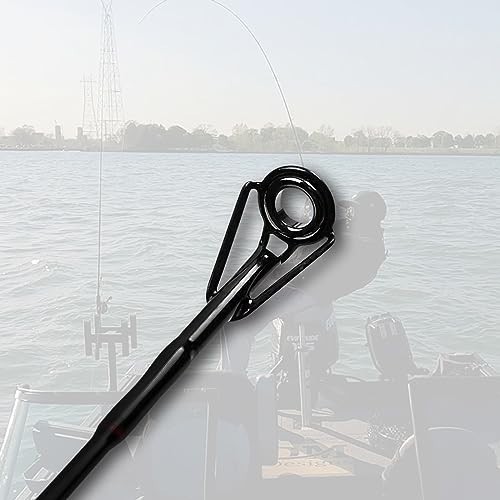 4-Piece Portable Carbon Casting Rod Set – Lightweight Baitcasting Fishing Rods