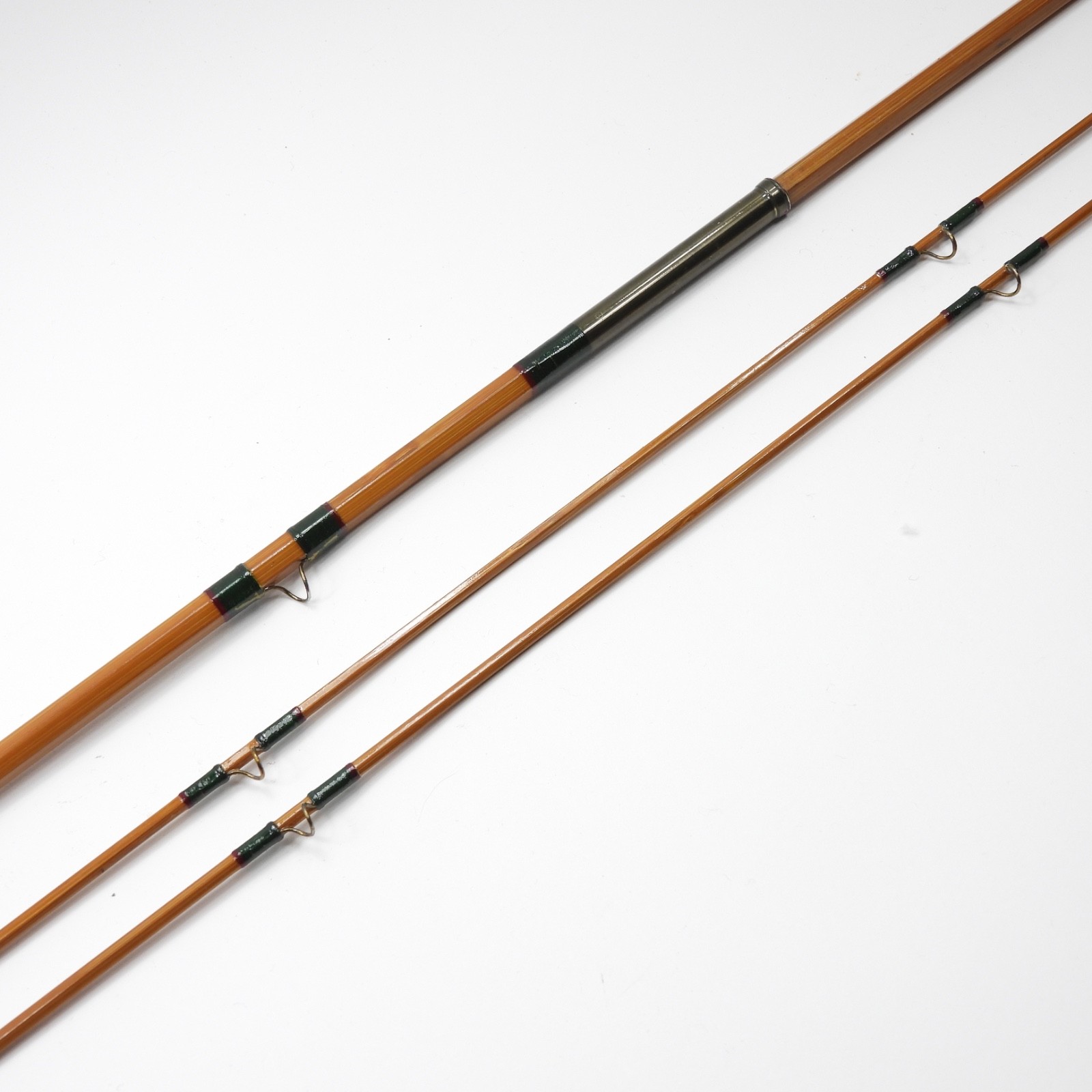 Pezon Ritz Parabolic PPP “Power Plus Type Creusevaut” Bamboo Fly Rod. 8’ 3”. 6-7