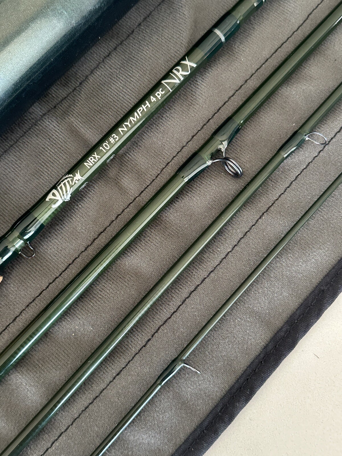**BEAUTIFUL** G LOOMIS 🔥 NRX NYMPH 3wt 10’ft fly rod!!! 🔥
