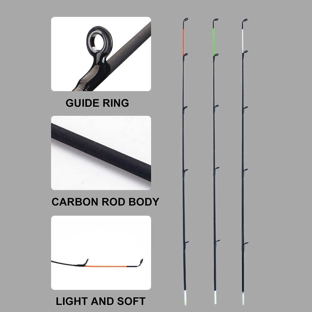 Lightweight Fiber Glass Top Tip MLH 50120g Feeder Carp Rod Fishing Accessories