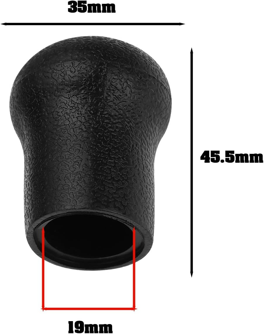 2Pcs PVC Fishing Rod Butt Cap Protector Cap End Suitable for Fishing Rod Buildin