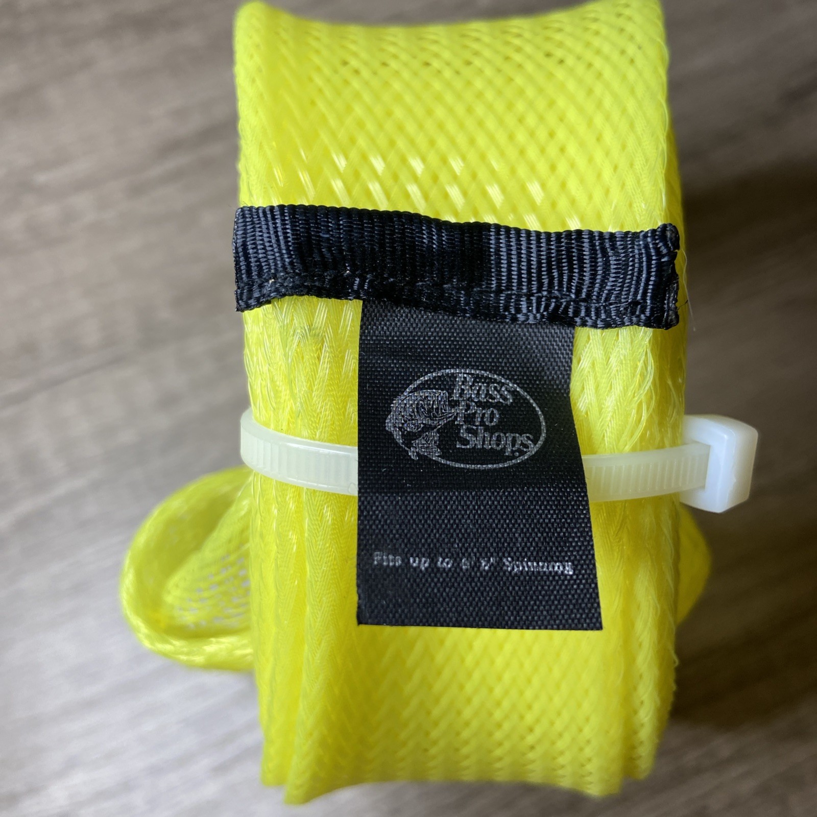 Bass Pro Shops XTS Rod Sock • Spinning Rod Up To 6’6″ Yellow Bass Fishing