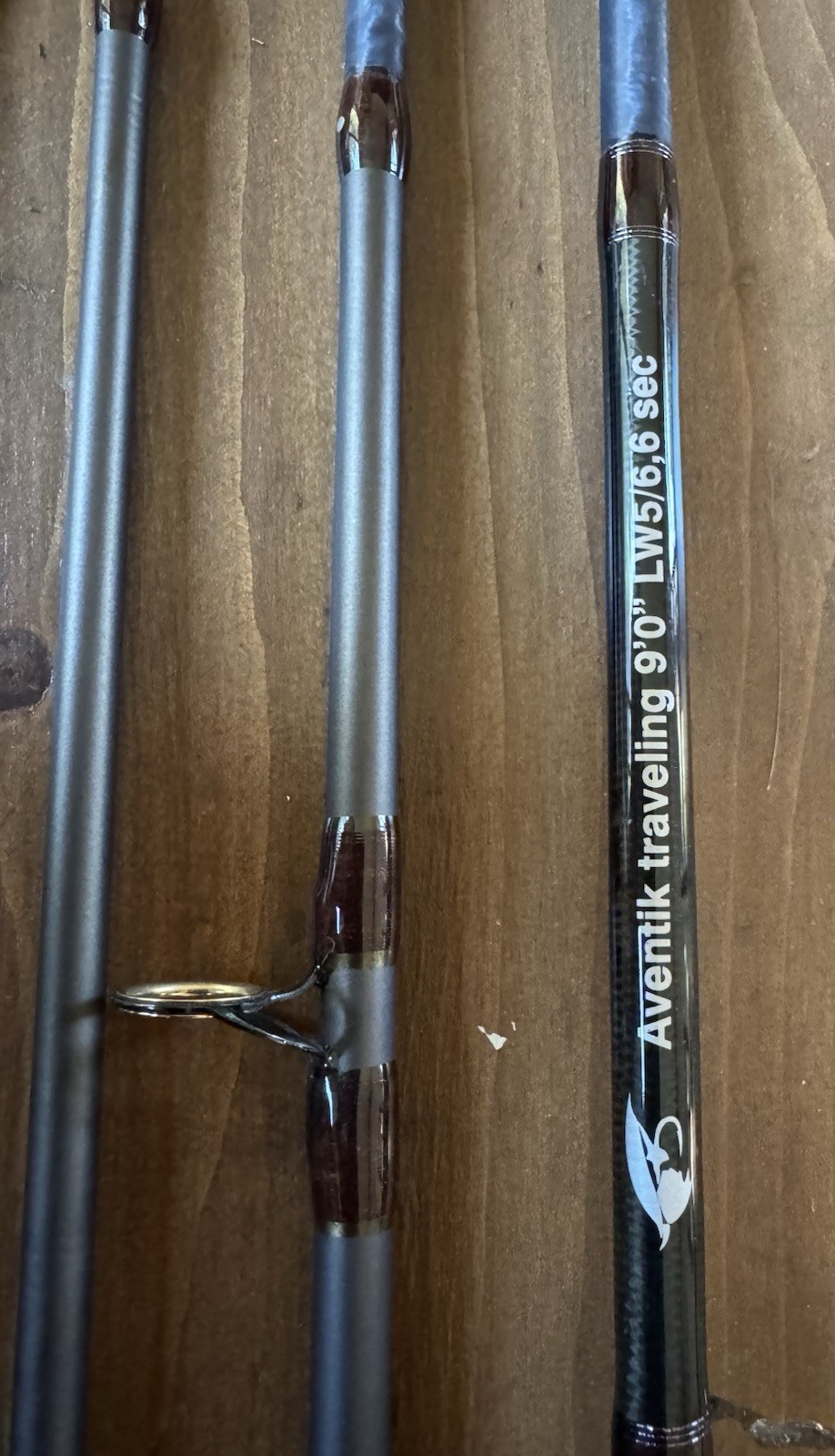 Aventik 5 Pc. Travel Fly Rod Line Wt. 5/6, New , Unfished Condition