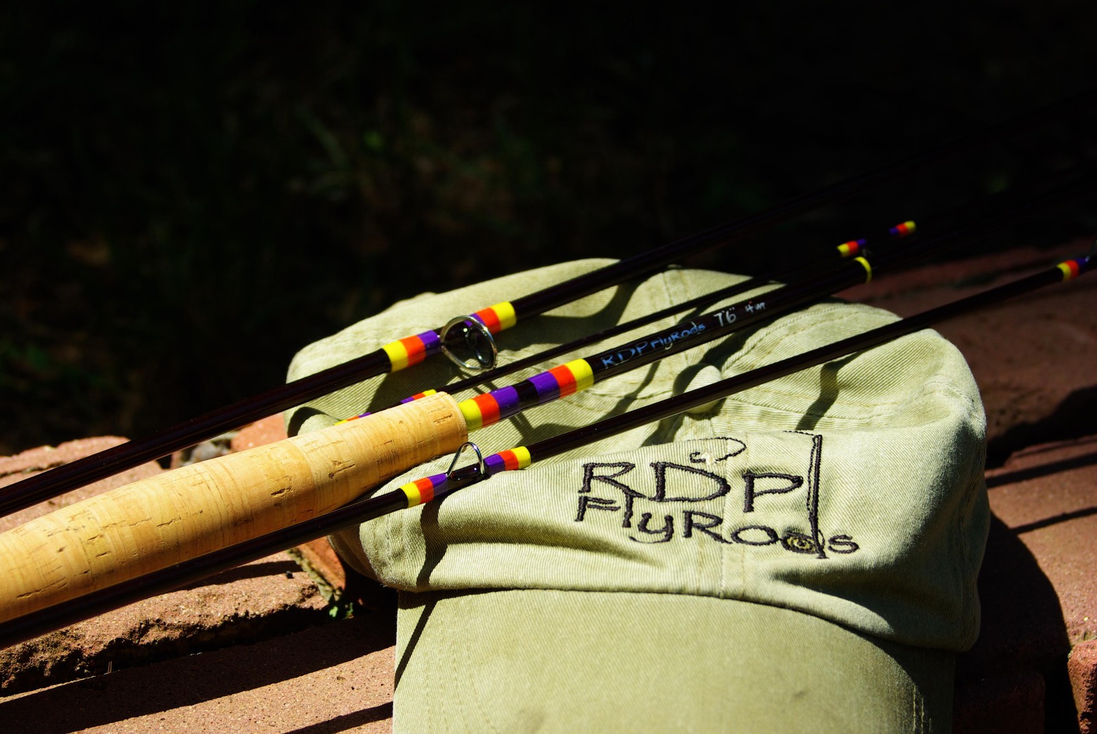 Custom 5’8″ 3pc Twig RDP Fly Rod 0wt, 1wt or 2wt or 3wt or 4wt, you pick size,