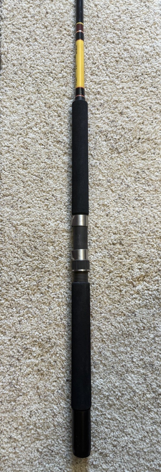 Vintage TruLine TT-65C Conventional Saltwater Fishing Rod….. “Custom”!!!