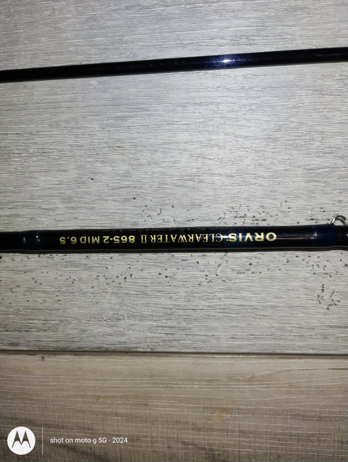 Orvis Clearwater II 8’6” Mid Flex 6.5, 2-Piece Fly Rod With Orvis Tube Case