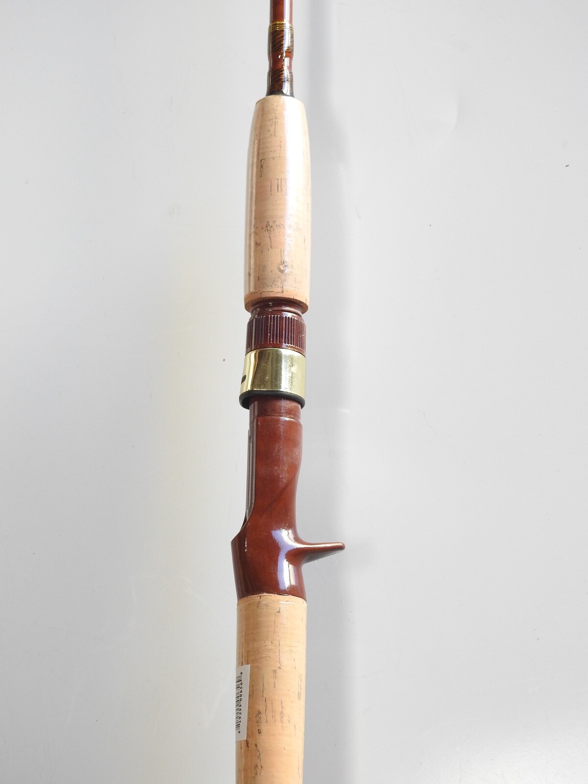 Wood Grain Bass & Walleye Casting Rod 6’6” 1PC 10-20 lb