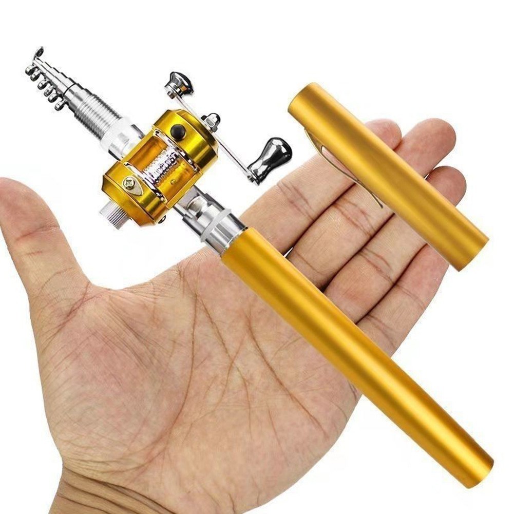 Telescopic for ultra short Fishing Rods Compact Pen Style Rods for Convenience