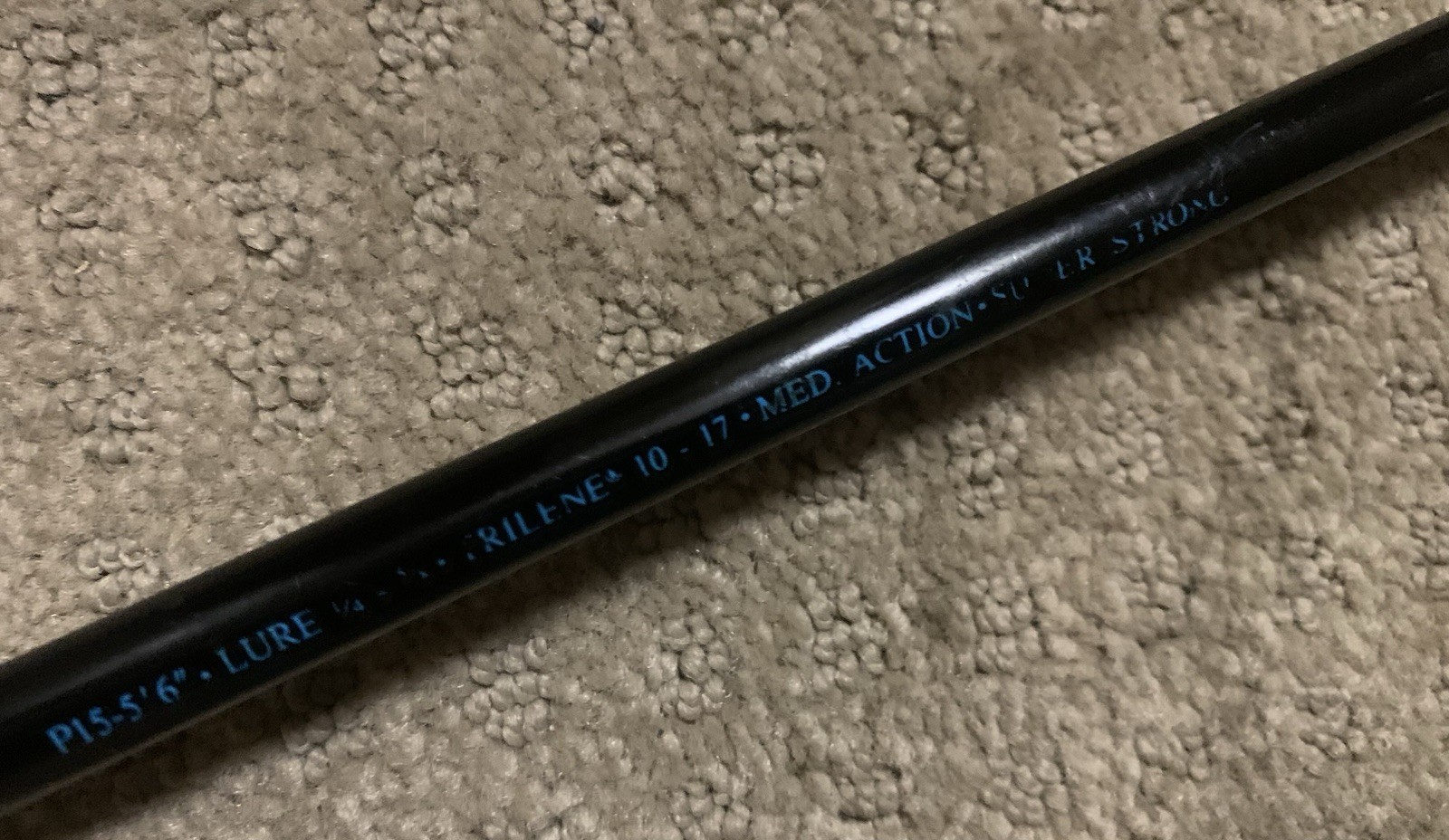 Vintage Berkley Power Pole P15 5’6″ Fishing Casting Rod 1 Piece