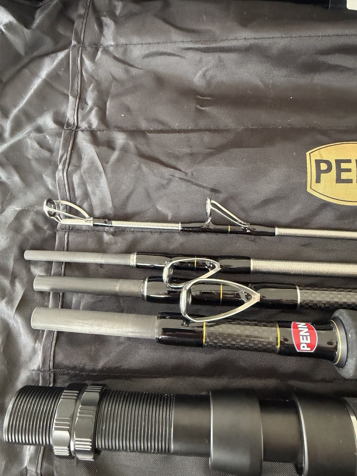 PENN Regiment IV Pilk Travel 2.24m 30-50lb 200-600g 4 Piece Travel Rod Norway