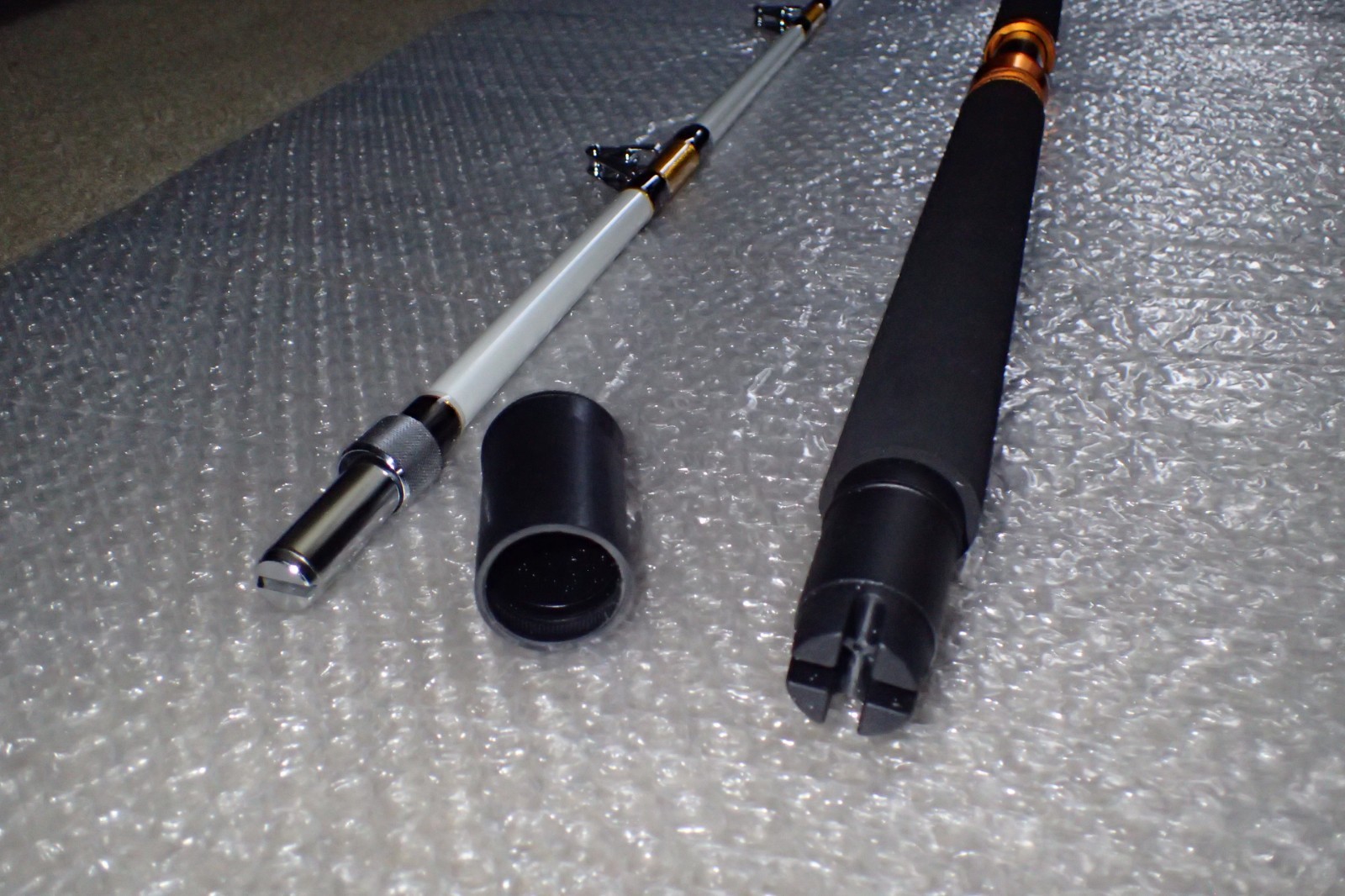 Heavy Saltwater Trolling Rod Conventional Boat Fishing YIYI Pole 210cm 100-200lb
