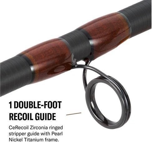 Kistler Bakk Series Fly Fishing Rod | 4 Piece 9′-0″ | 5-WT Med-Fast