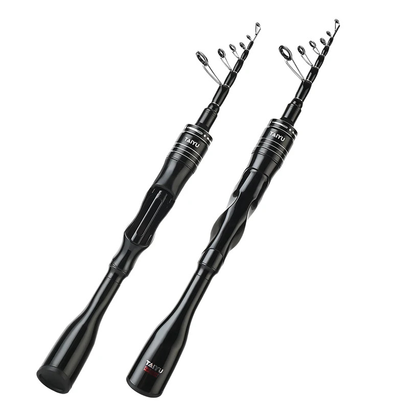 1.5/1.68/1.8M Telescopic Spinning Fishing Rod Lightweight Carbon Fiber LF Soft T
