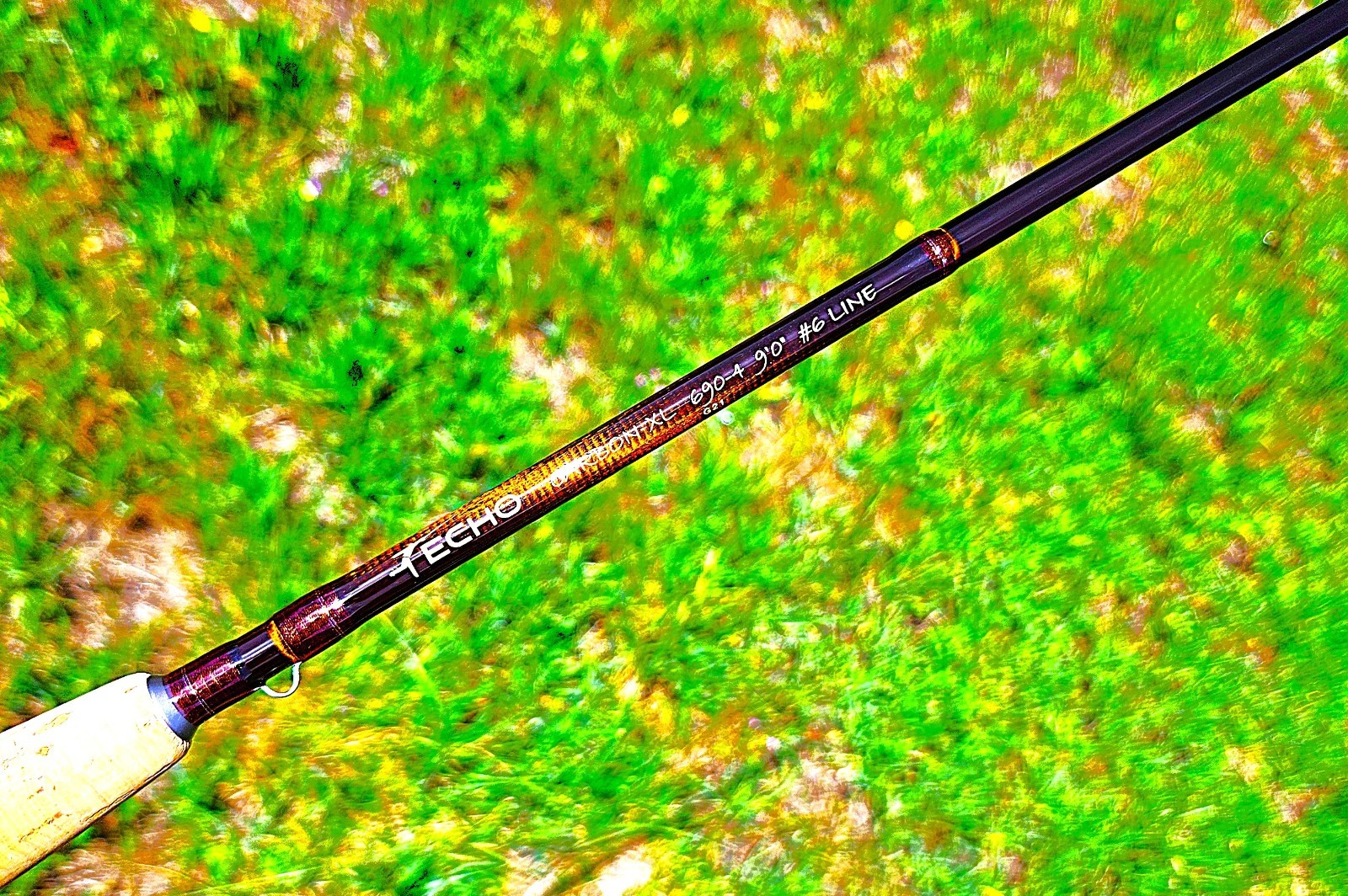 ECHO CARBON XL 6wt 9’0″ Fly Rod, 906-4, CBXL690, CBXL 690 X L Trout Bass Fishing