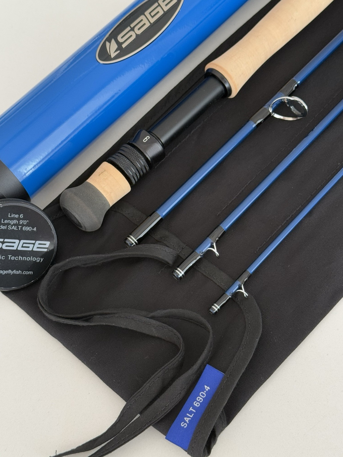**BEAUTIFUL** 🔥 SAGE SALT 6wt. 9’ft~4pc FlyRod!! 🔥~MINT~🔥