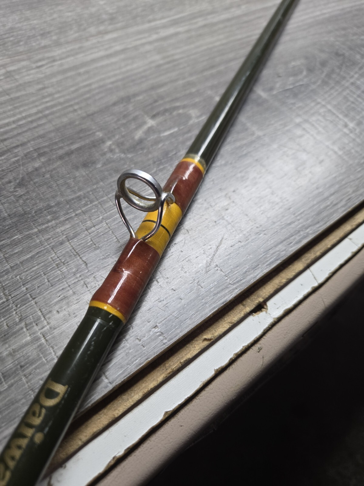 Vtg 7′ Fishing Rod 16-30 Lb Line Daiwa Beefstick B123 1 Piece
