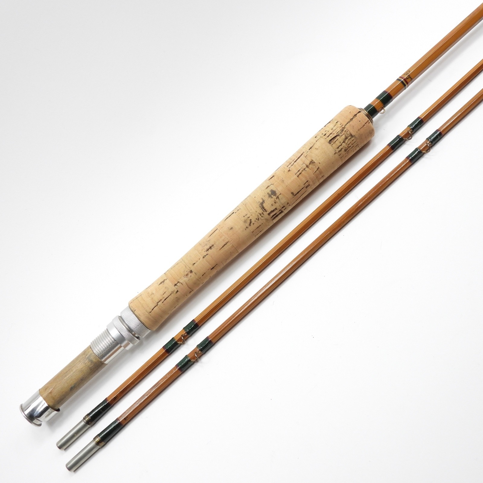 Pezon Ritz Parabolic PPP “Power Plus Type Creusevaut” Bamboo Fly Rod. 8’ 3”. 6-7