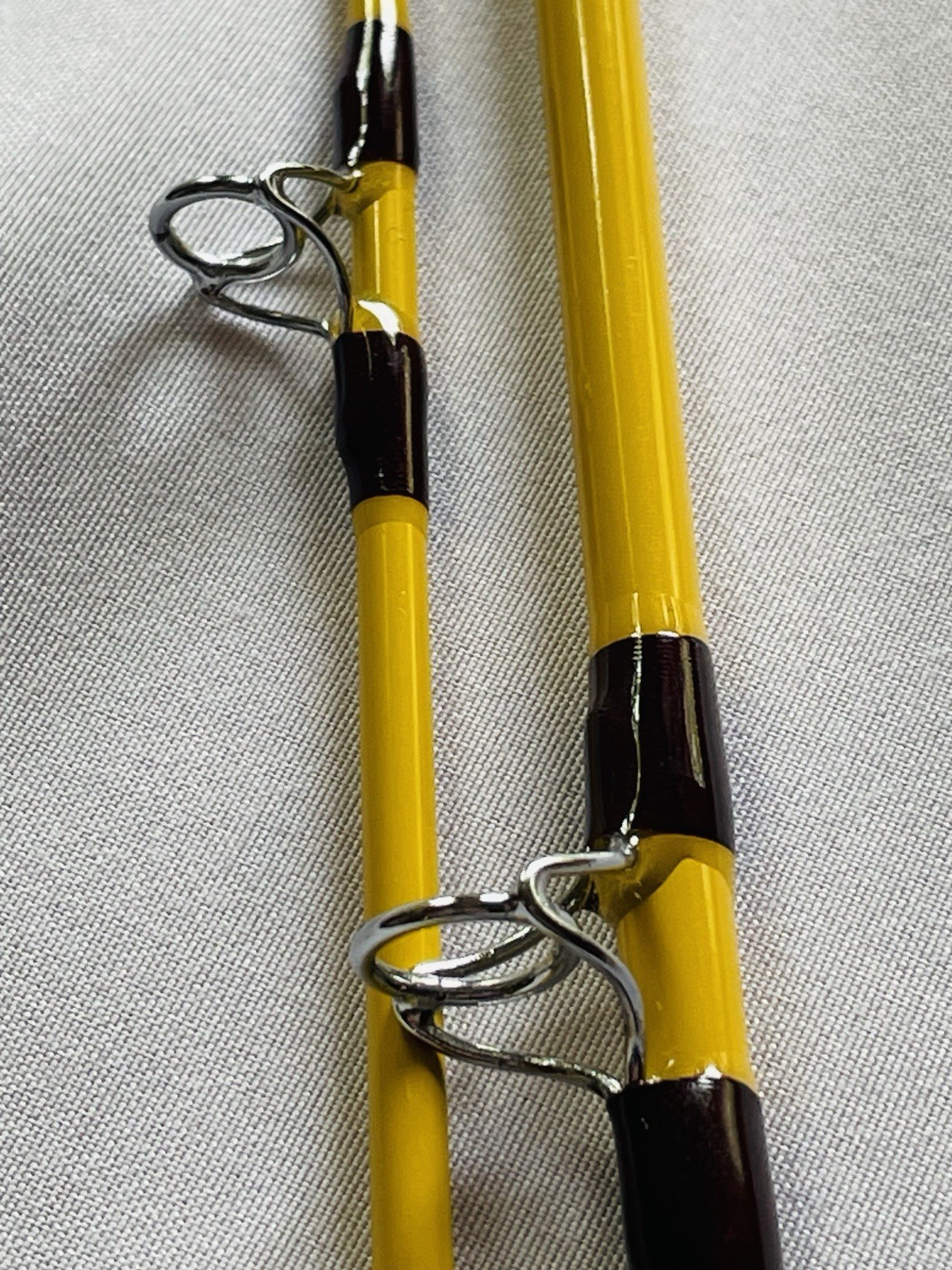 Eagle Claw Pack-It PK601 7’6 Spin Fly Travel Rod 4pc Yellow