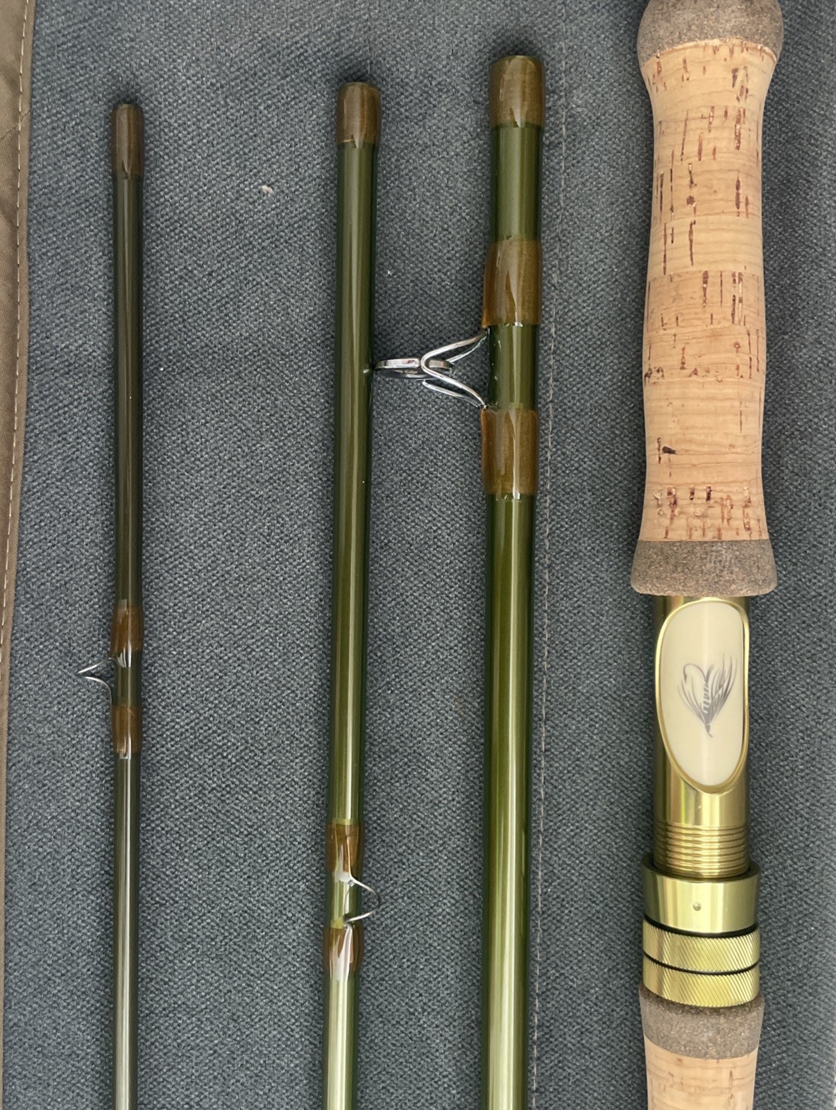 G LOOMIS Roaring River Greased Line GLX 14 Ft #8/9 4pc Long Belly Fly Rod RARE!
