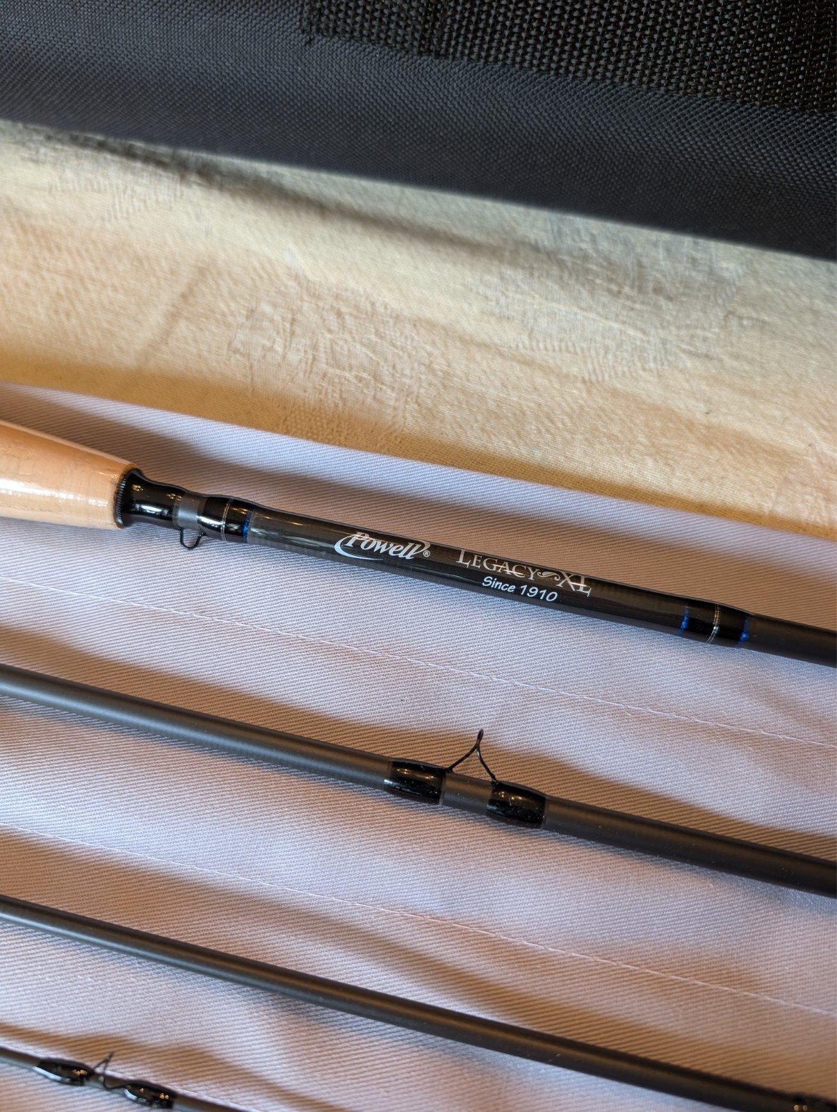Powell Legacy XL 906-4 Fly Fishing Rod ( 9′ — 6wt — 4 Piece ) MINT in TUBE
