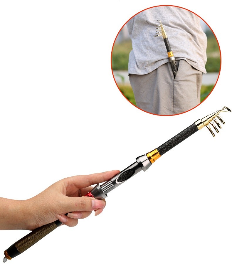 Telescopic Fishing Rod Portable Fishing Gear Suitable For Multiple Fish Species