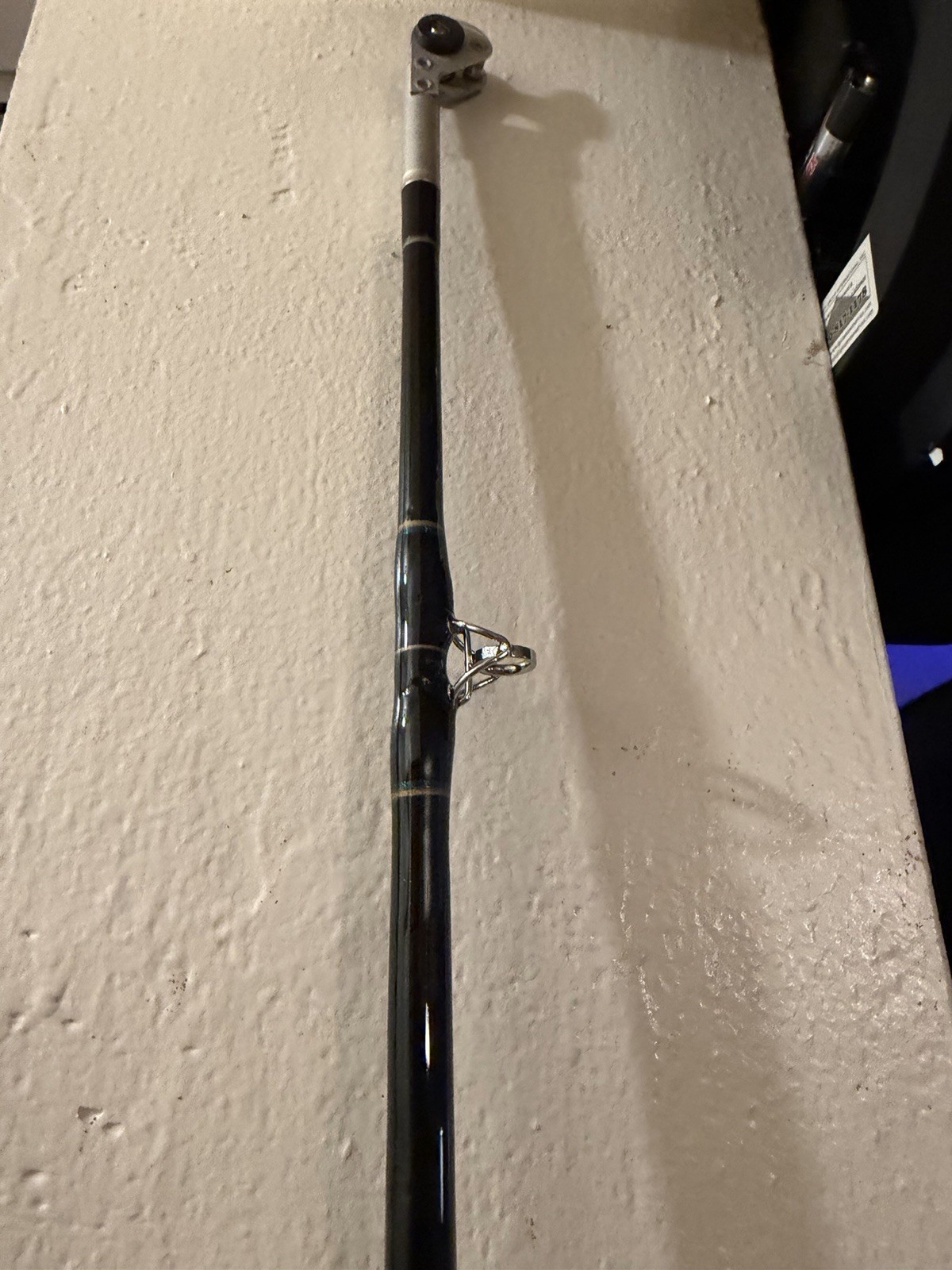 VINTAGE SHAKESPEARE TIDEWATER CONVENTIONAL BOAT ROD TW66 6/0 6’6″ 40-80 LB