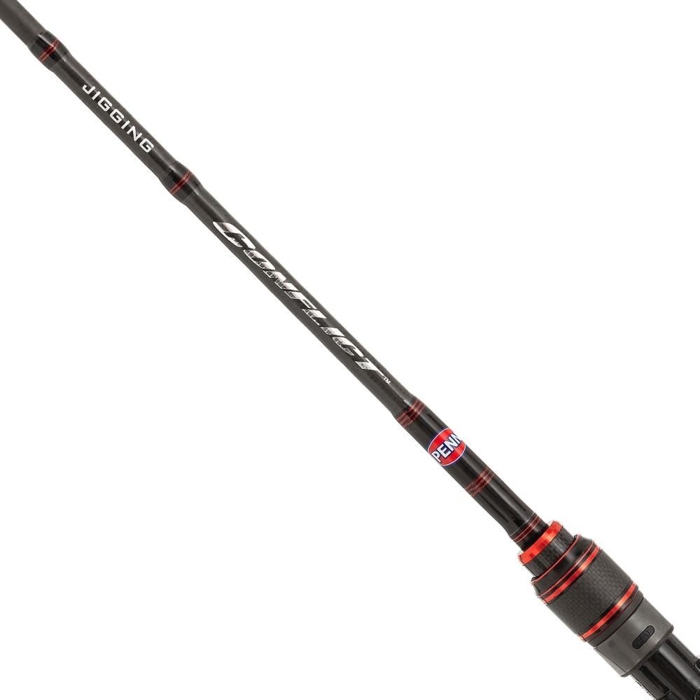 PENN Saltwater Baitcasting Jigging Rod CONFLICT 6.3ft/Max 200g