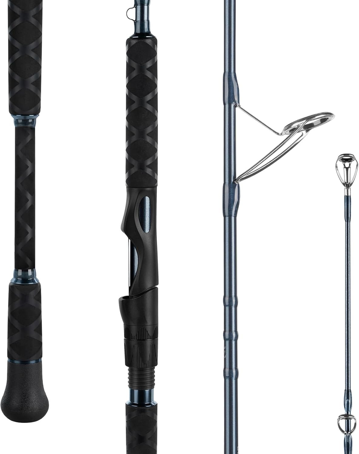Rekon Saltwater Spinning Rod, Kastflex IM6 Carbon Graphite Blank, Zirconium Cera