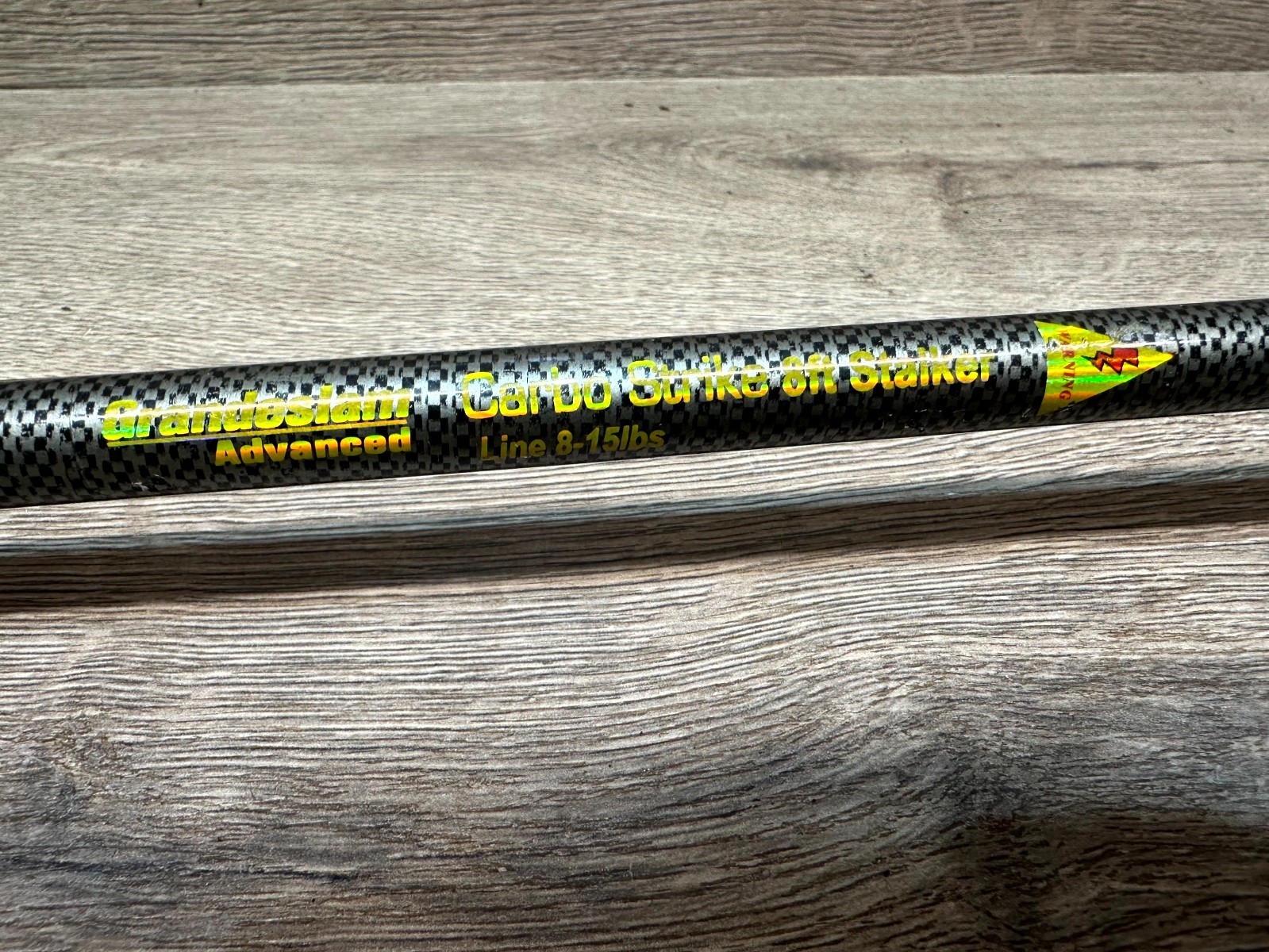Grandeslam Advanced Carbo Strike 8ft Stalker Fishing Rod 2-Piece 8-15 lbs Line