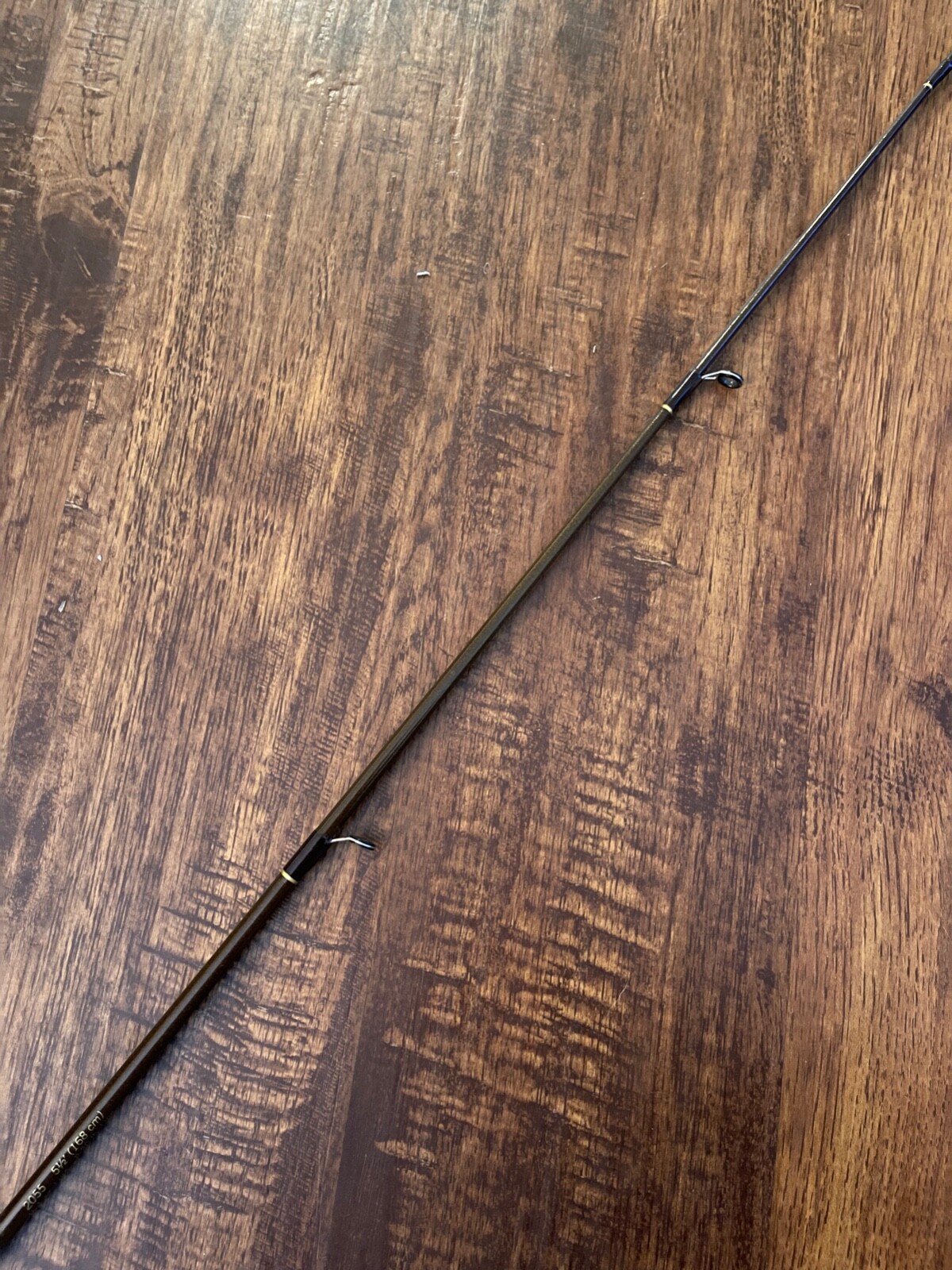 Fenwick Fenglass Lunkerstik Fiberglass Casting Rod. 2055. 5 1/2′ . Made in USA.
