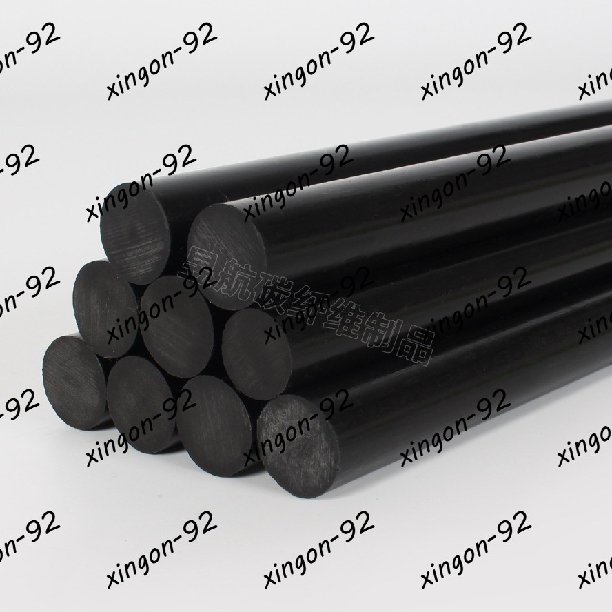 4PC Carbon fiber solid rod, diameter 0.5-9mm length 500mm can be customized