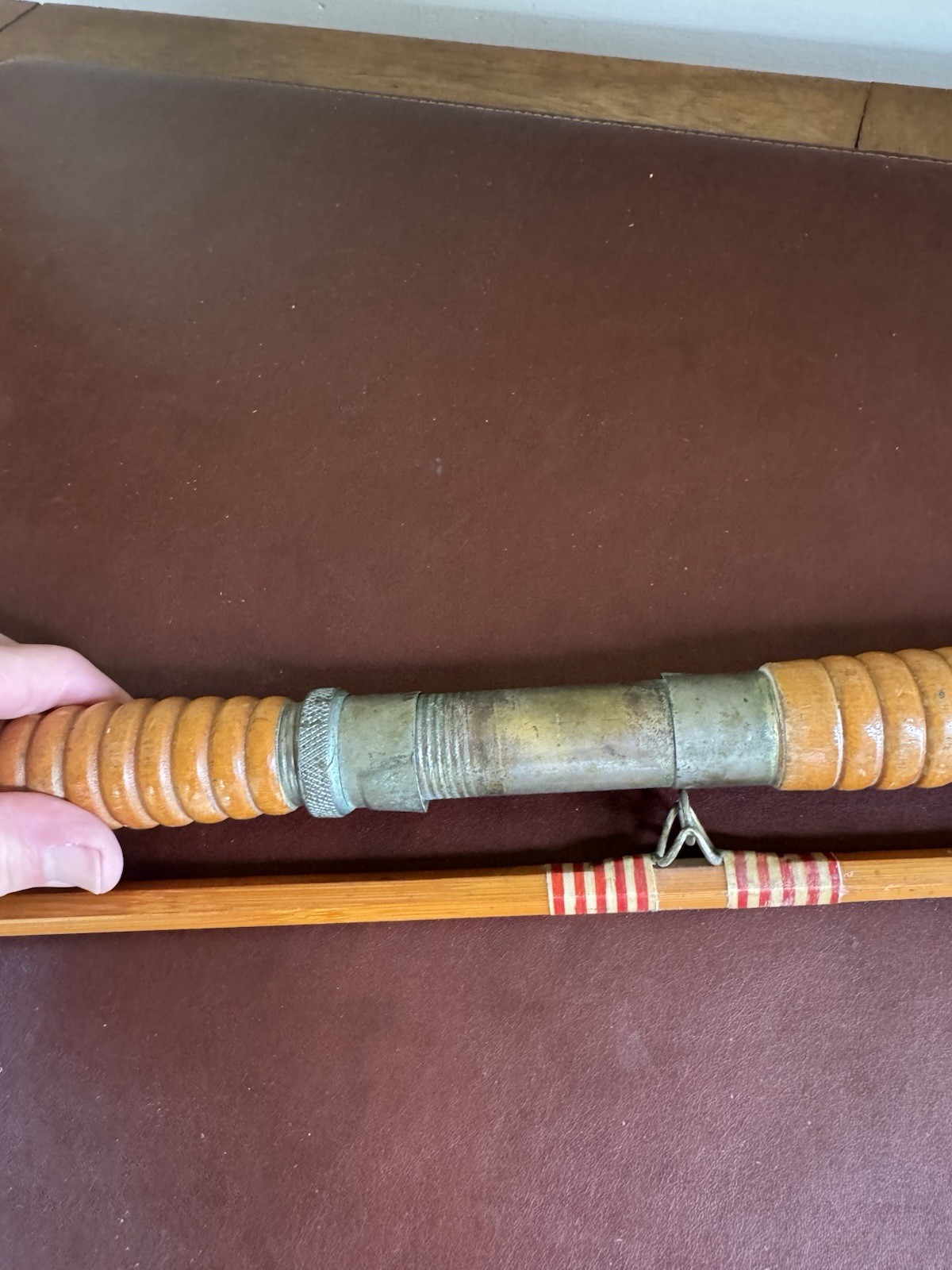 Vintage Montague Dreadnought Genuine Tonkin 6 ft Boat Fishing Rod – Two Piece