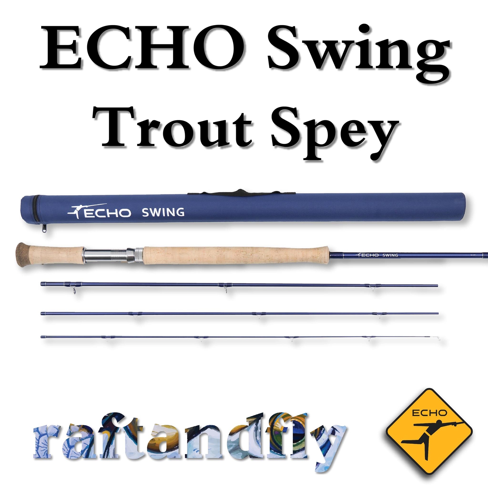 Echo Swing 4wt Trout Spey 4110-4 | Lifetime Warranty – FREE SHIPPING