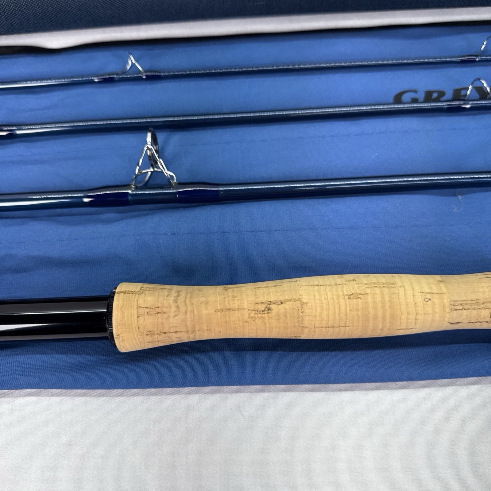Greys Platinum XD 9’ #7 4 Piece Saltwater Fly Fishing Rod Sock and Case