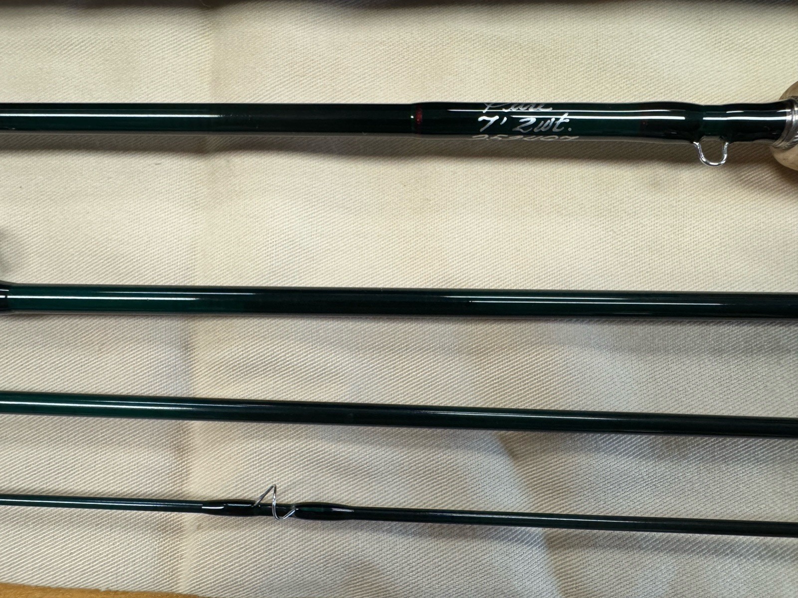 R. L. Winston Rod Co. Pure Fly Fishing Rod 7’ 2 weight 4 piece