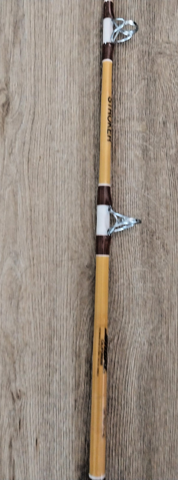 VTE YLW SABRE 6FT SALTWATER ROD 15- 40 LBS. CUSTOM WRAPPED NEW COMPONENTS