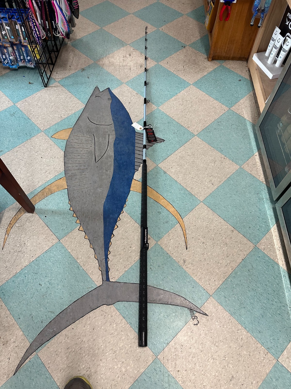 Seeker / ReelQuick Fishing Rod Super Seeker SSR 7040 30-50 lb./ Avet HJX Combo