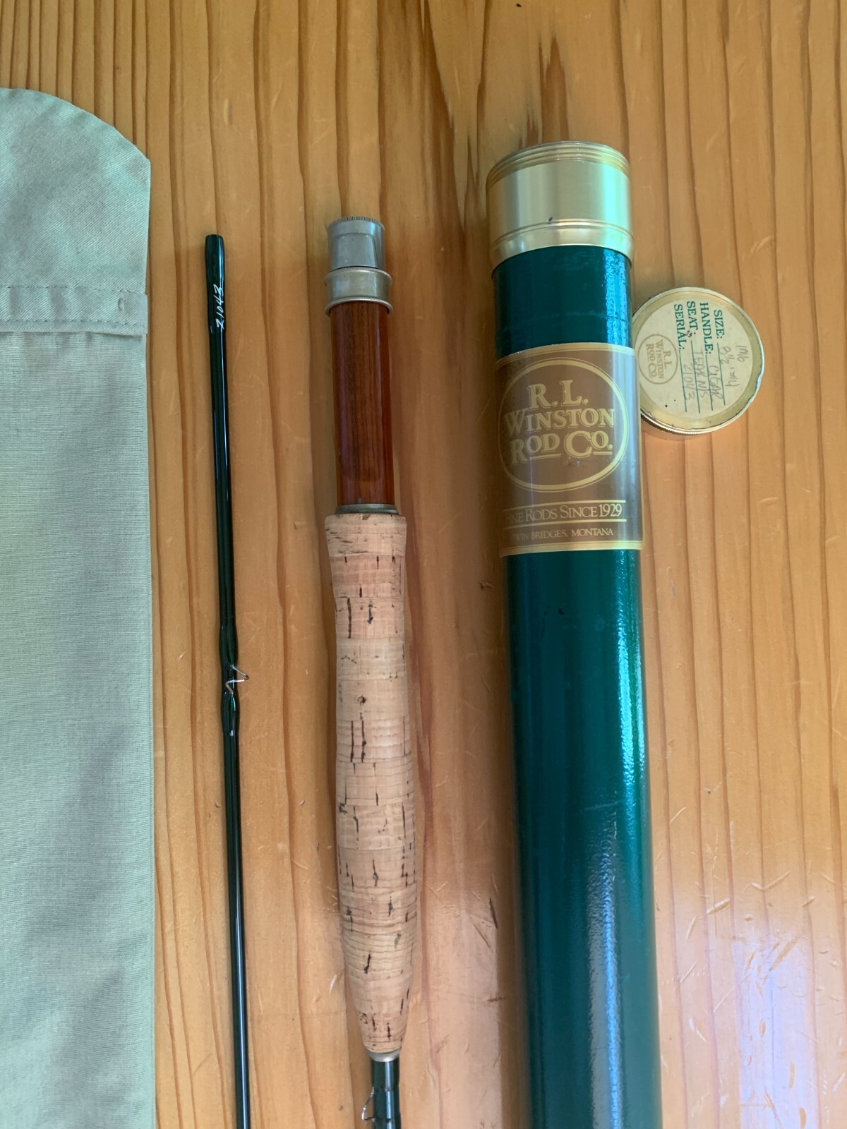 R.L. Winston IM6 8・1/2 ft　#4-2pc Fly Rod