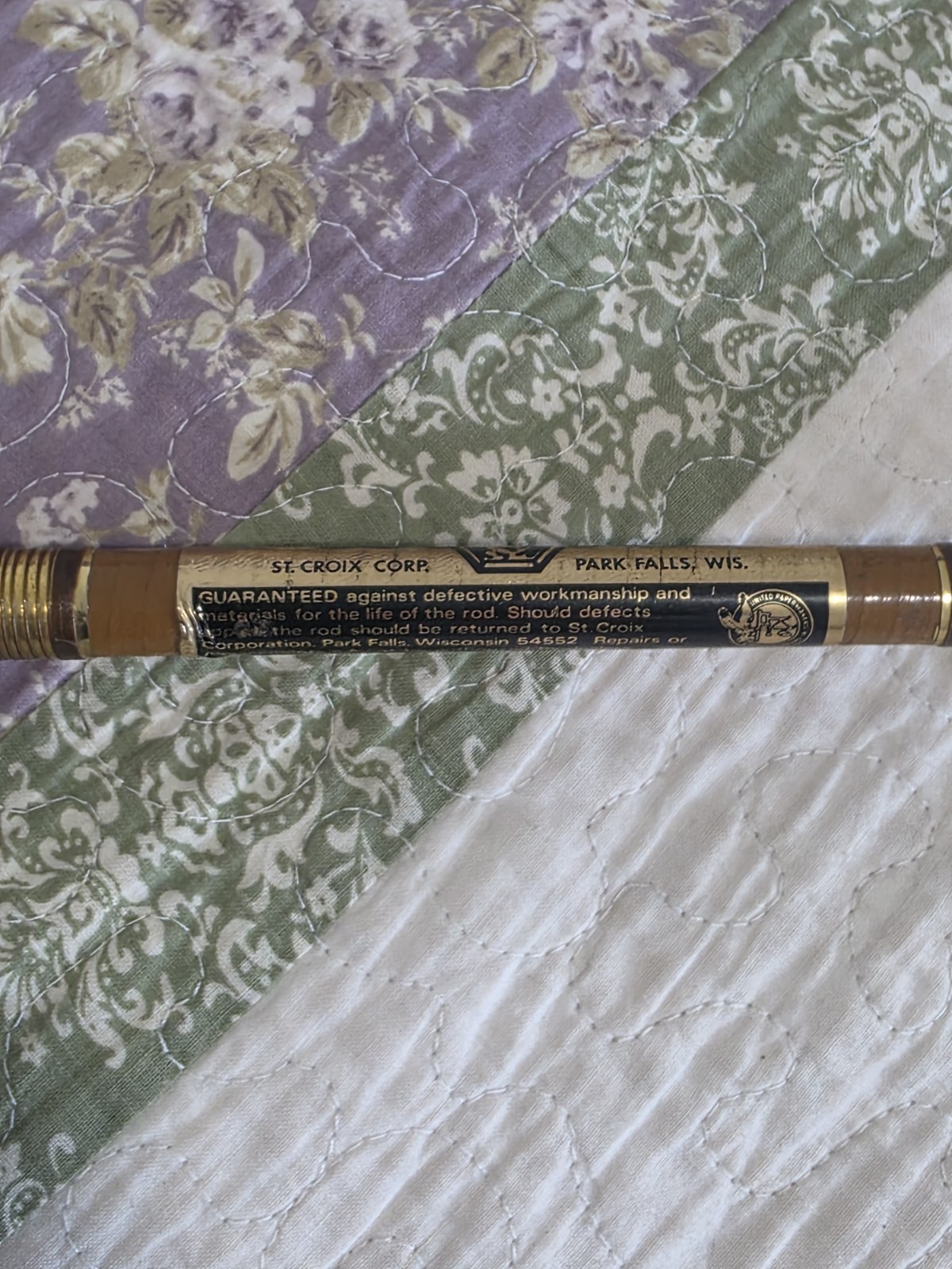 St. Croix Carboloy 8065 6’6 Vintage Fishing Rod