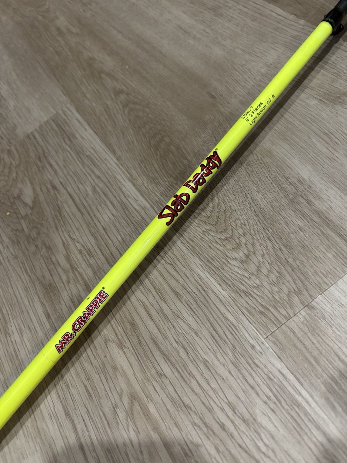 Lews Mr Crappie Slab Daddy Crappie Rod 9ft SD9L-2 BOTTOM HALF ONLY Replacement