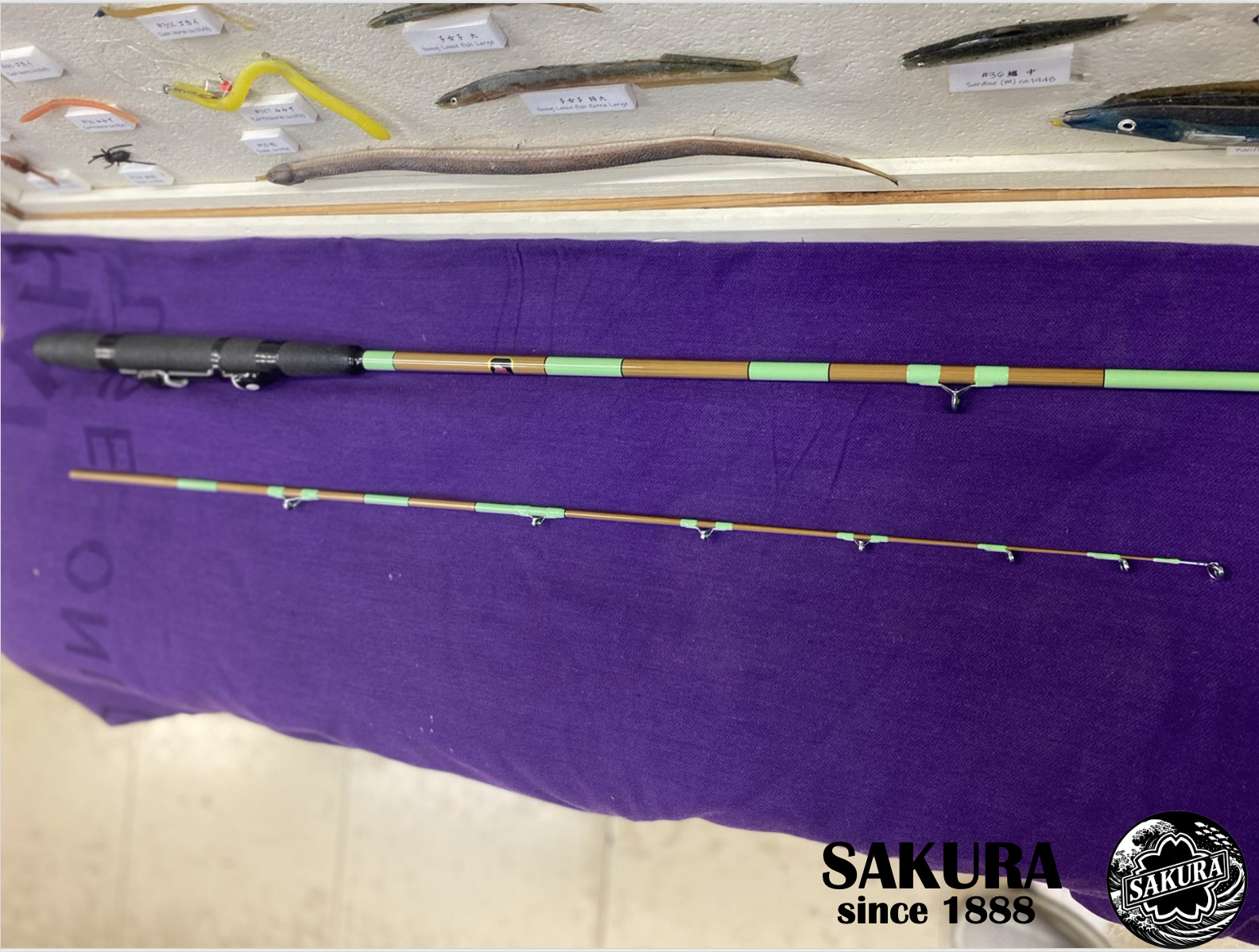 Japanese Spinning & Baitcasting Rod for Saltwater Freshwater Fish L JDM SAKURA