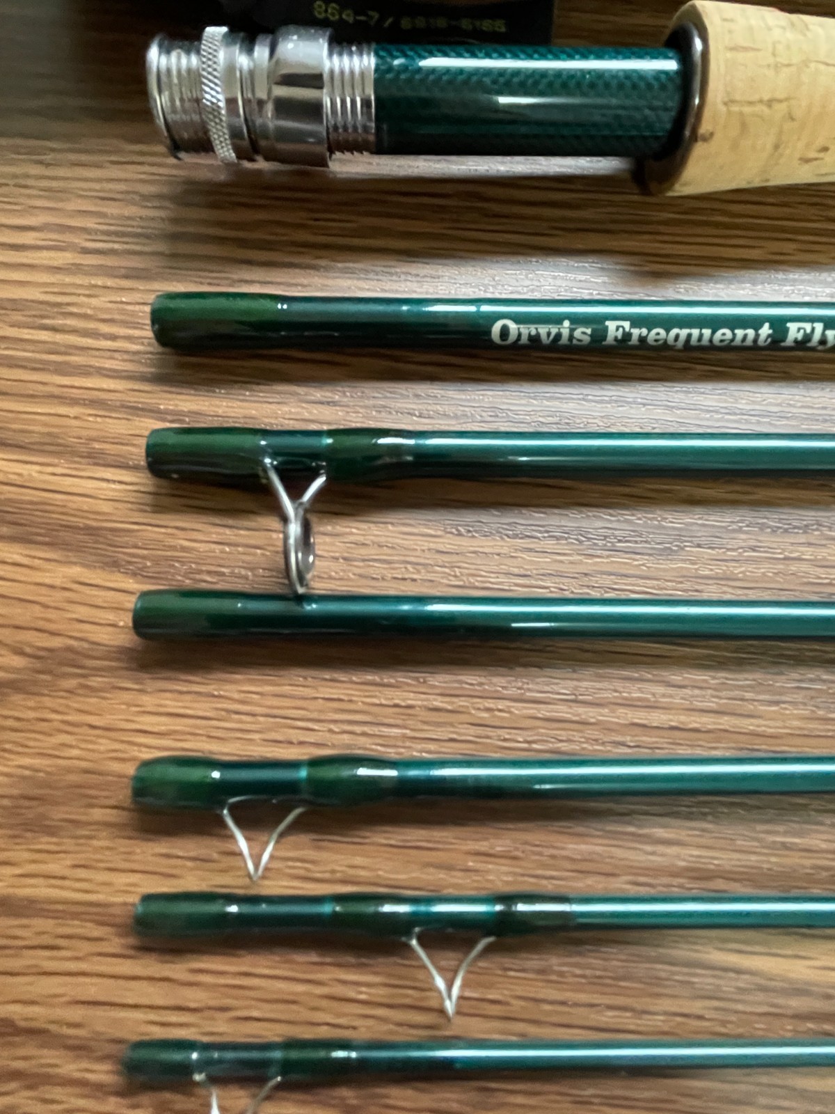 Orvis Frequent Flyer 864-7 #4 wt Line 8’6″ Mid Flex 7P Tube Used Fly Fishing Rod