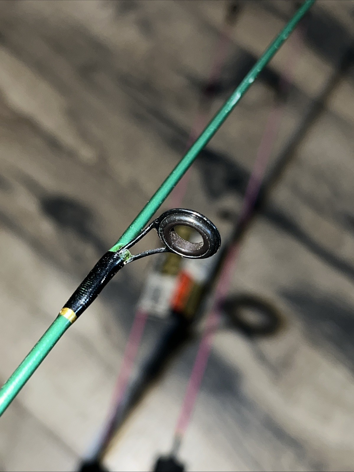 (3) Master Mighty Mity 24″ Ice Fishing Rods Ultra Light Never Used Pink Lady